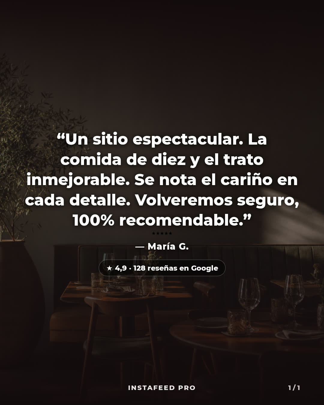 Reseñas reales