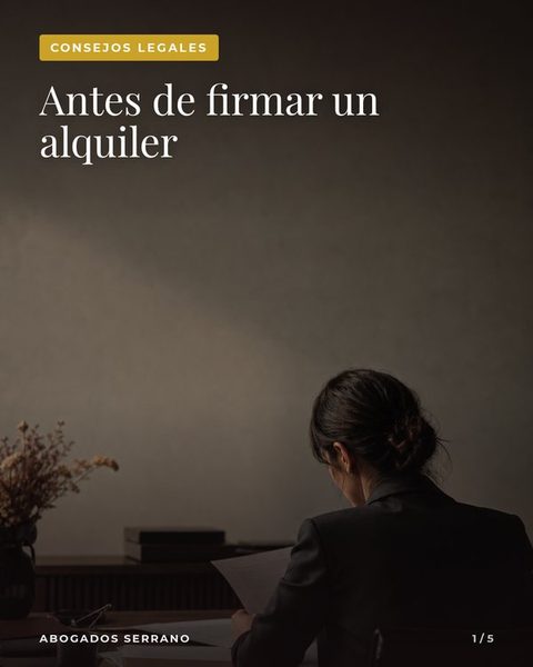 Un carrusel que alguien guarda o le manda a alguien. — Abogados Serrano